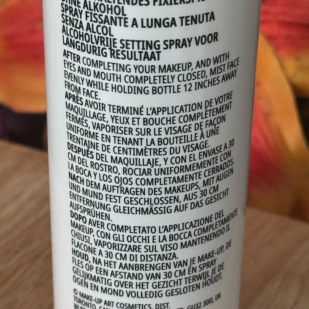 MAC Cosmetics Fix+ Stay Over Setting Spray - Red and White